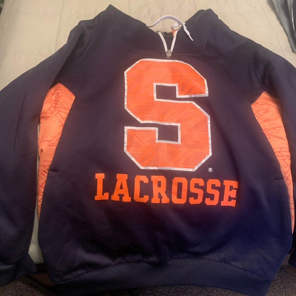 Navy Blue Syracuse Lacrosse Hoodie